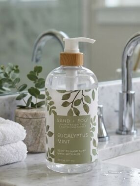 Sand + Fog Eucalyptus Mint Hand Soap ~ 20 oz